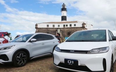 Venda de carros elétricos no Brasil cresce 91% em 2023