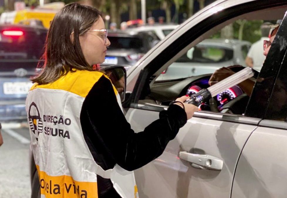 Nos primeiros 9 meses do ano, Detran-SP já supera número de motoristas fiscalizados em todo o ano passado nas Operações Direção Segura Integrada